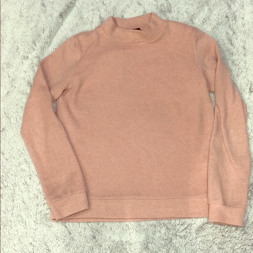 High neck sweater